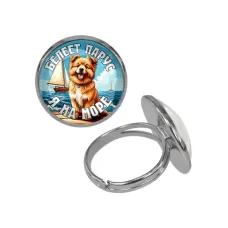 Кольцо металлическое, цвет серебро, Я на море C0308015