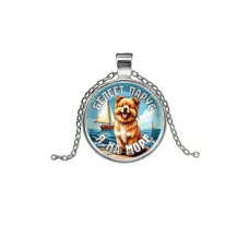 Кулон, цвет серебро, с цепочкой, Я на море C0308026