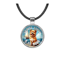 Кулон, цвет серебро, со шнурком, Я на море C0308027