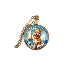 Кулон, цвет бронза, с цепочкой, Я на море C0308028