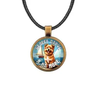 Кулон, цвет бронза, со шнурком, Я на море C0308029