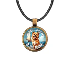 Кулон, цвет бронза, со шнурком, Я на море C0308029