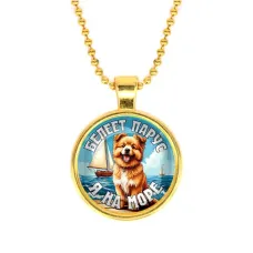 Кулон, цвет золото, с цепочкой, Я на море C0308032