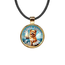 Кулон, цвет золото, со шнурком, Я на море C0308033