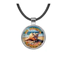 Кулон, цвет серебро, со шнурком, На память о море C0309027