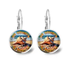 Серьги металлические, На память о море C0309038