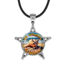 Звезда-кулон, металл, На память о море C0309064