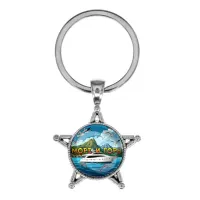 Звезда-брелок, металл, Море и горы C0310065