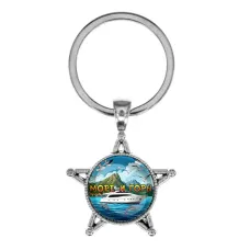 Звезда-брелок, металл, Море и горы C0310065