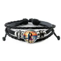 Кожаный браслет, Счастье на море C0312012