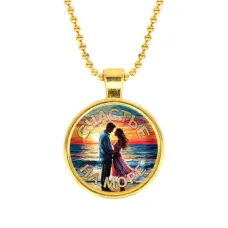 Кулон, цвет золото, с цепочкой, Счастье на море C0312032