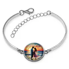 Браслет металлический, цвет серебро, Счастье на море C0312046