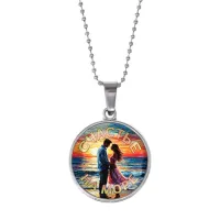 Кулон, цвет серебро, с цепочкой, Счастье на море C0312053