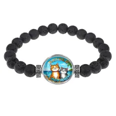 Браслет из лавы, Котики на морюшке C0314003