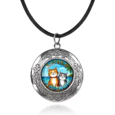 Арома-кулон металлический, Котики на морюшке C0314063