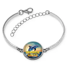 Браслет металлический, цвет серебро, Черное море C0316046