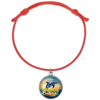 Браслет из красного шнура, Черное море C0316052