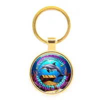 Круглый брелок, цвет золото, Сокровища Черного моря C0317019