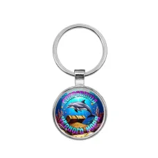 Круглый брелок, цвет серебро, Сокровища Черного моря C0317021