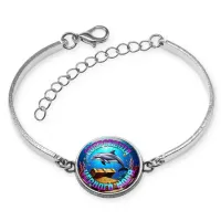 Браслет металлический, цвет серебро, Сокровища Черного моря C0317046