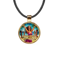 Кулон, цвет золото, со шнурком, Отдыхаем хорошо C0318033