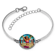 Браслет металлический, цвет серебро, Отдыхаем хорошо C0318046