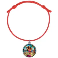 Браслет из красного шнура, Отдыхаем хорошо C0318052