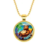 Кулон, цвет золото, с цепочкой, Обожаю море C0319032