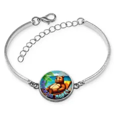 Браслет металлический, цвет серебро, Обожаю море C0319046