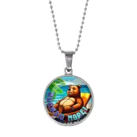 Кулон, цвет серебро, с цепочкой, Обожаю море C0319053