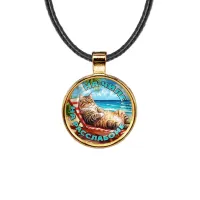 Кулон, цвет золото, со шнурком, На чиле на расслабоне C0320033