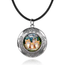 Арома-кулон металлический, Мы любим горы C0322063