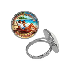 Кольцо металлическое, цвет серебро, Лучший отпуск C0323015