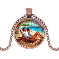 Кулон, цвет медь, с цепочкой, Лучший отпуск C0323030