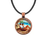 Кулон, цвет медь, со шнурком, Лучший отпуск C0323031