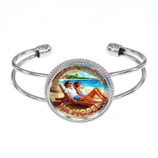 Браслет металлический, цвет серебро, Лучший отпуск C0323034