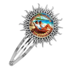 Заколка металлическая, цвет серебро, Лучший отпуск C0323045