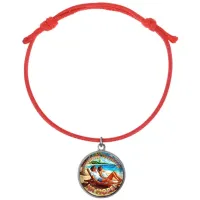 Браслет из красного шнура, Лучший отпуск C0323052