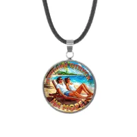 Кулон, нержавеющая сталь, со шнурком, Лучший отпуск C0323062