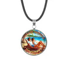 Кулон, нержавеющая сталь, со шнурком, Лучший отпуск C0323062