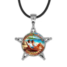 Звезда-кулон, металл, Лучший отпуск C0323064