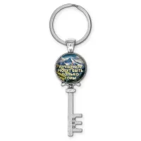 Брелок ключ, цвет серебро, с кольцом для ключей, Лучше гор C0324044