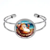 Браслет металлический, цвет серебро, Кайфую на море C0325034