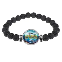 Браслет из лавы, Если море, то Черное C0326003