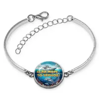 Браслет металлический, цвет серебро, Если море, то Черное C0326046