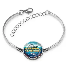Браслет металлический, цвет серебро, Если море, то Черное C0326046