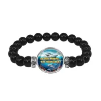 Браслет из черного агата, Если море, то Черное C0326056