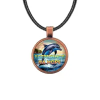 Кулон, цвет медь, со шнурком, Встретимся на море C0327031