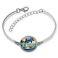 Браслет металлический, цвет серебро, Встретимся на море C0327046