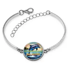 Браслет металлический, цвет серебро, Встретимся на море C0327046